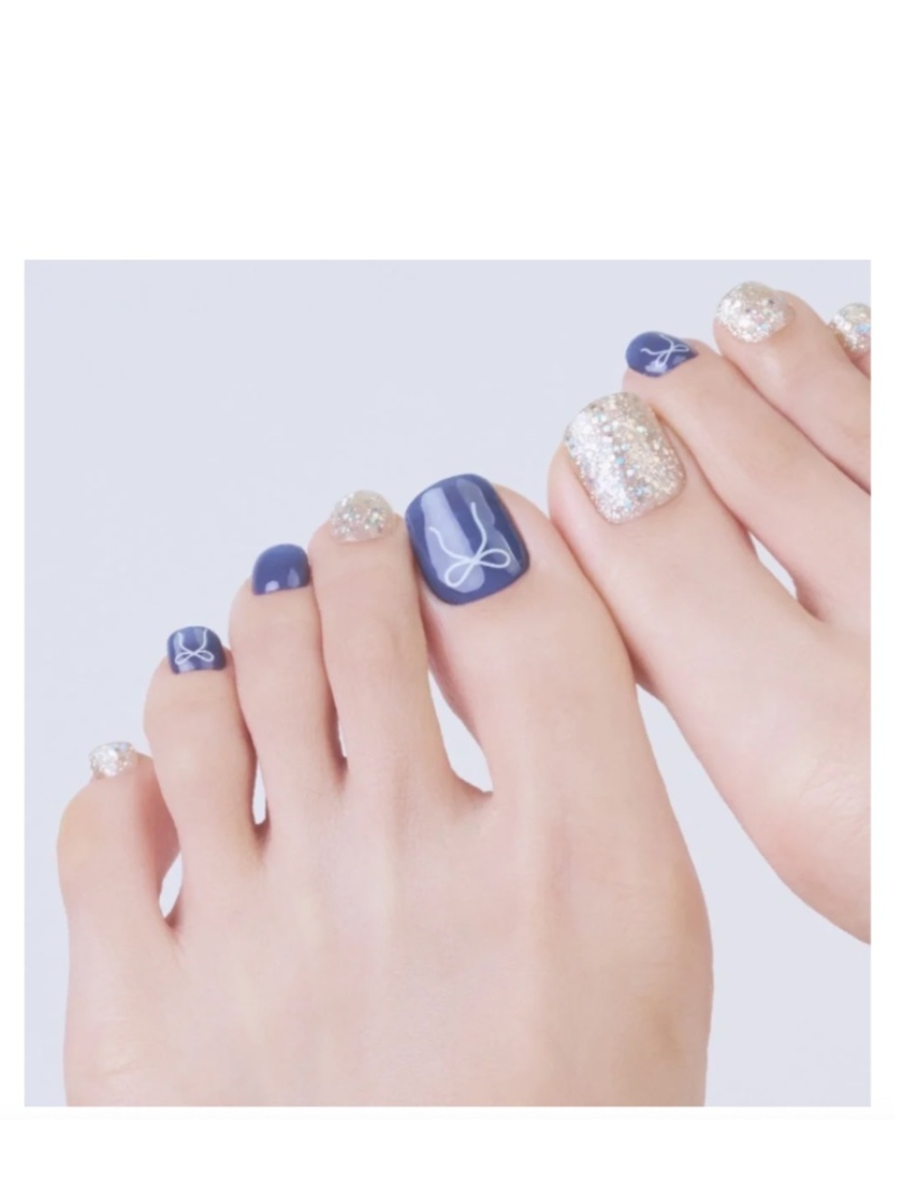 Ohora Lavo Dress Semi Cured Gel Pedi Strips
